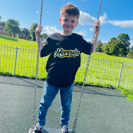 Hercules Retro design T-Shirt Kids - Black