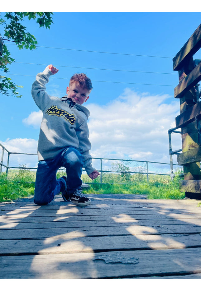 Grey Kids Hoodie