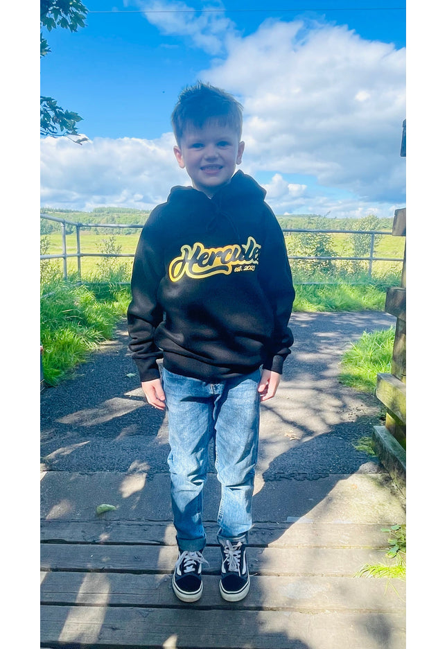 Kids Black Hoodie