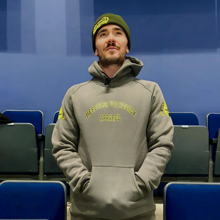 Hercules Varsity Hoodie Kids (Stone Grey)