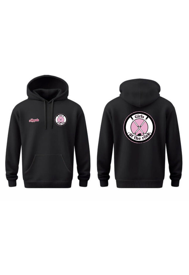 Adults Hercules X Girls at The Rink Circle Logo Hoodie