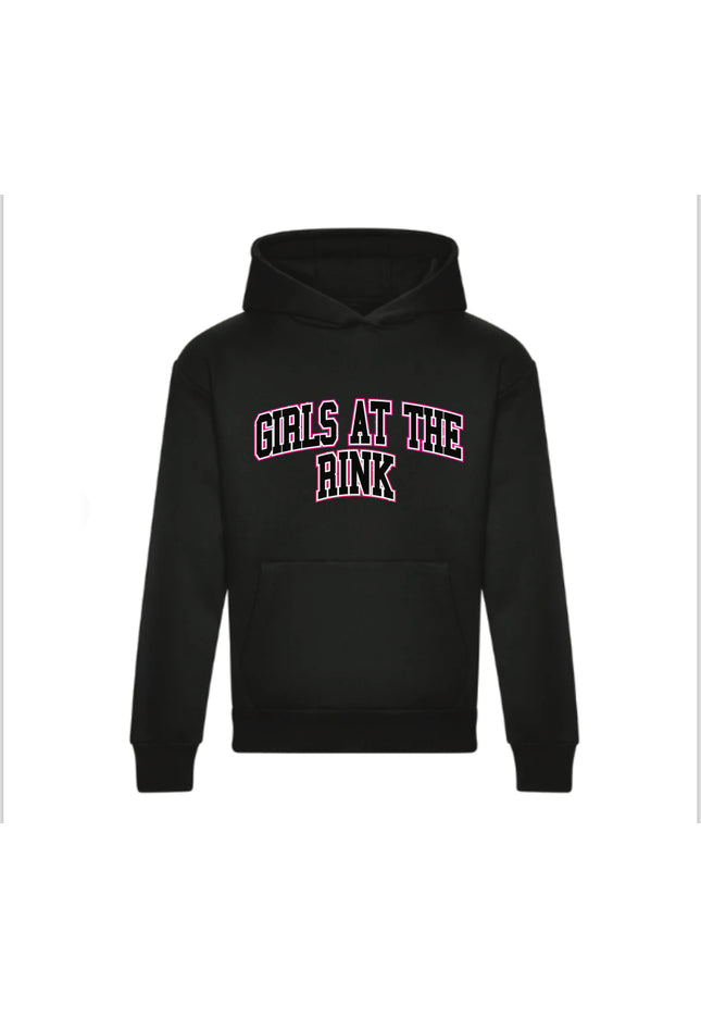 Adults Heavyweight Premium Girls at the rink hoodie