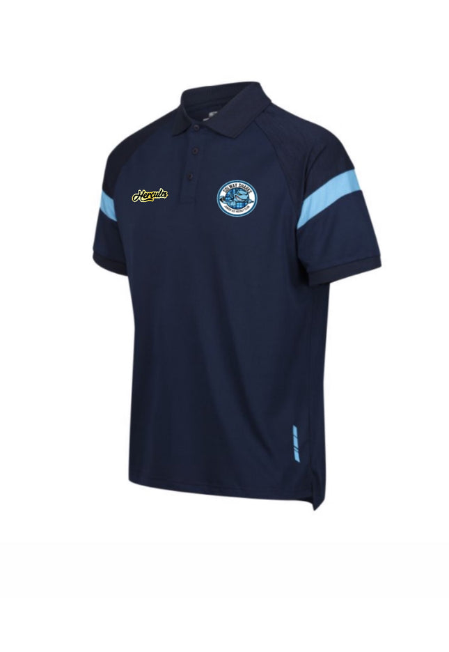 Solway Sharks juniors tech polo