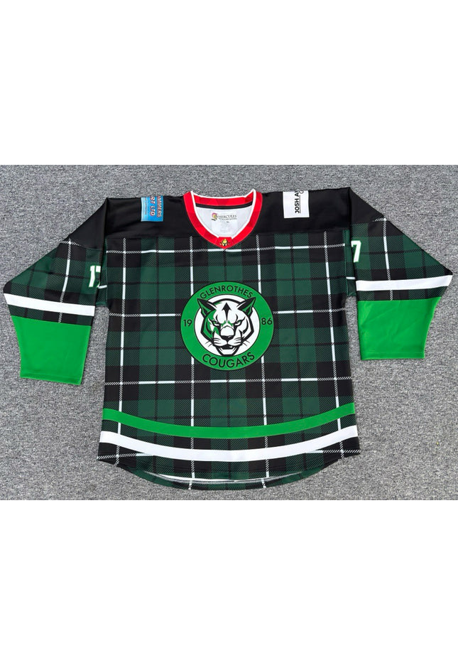 Custom Glenrothes Cougars Jersey